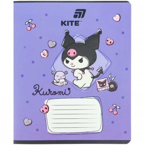 Зошит 18 арк., кл., софт тач + УФ лак, HK-2 (Kite)