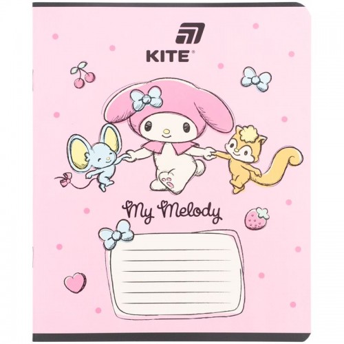 Зошит 18 арк., кл., софт тач + УФ лак, HK-2 (Kite)