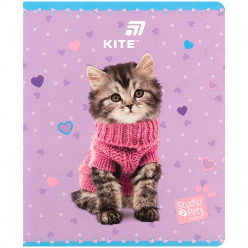 Зошит 24 арк., кл., софт тач + УФ лак, SP (Kite)