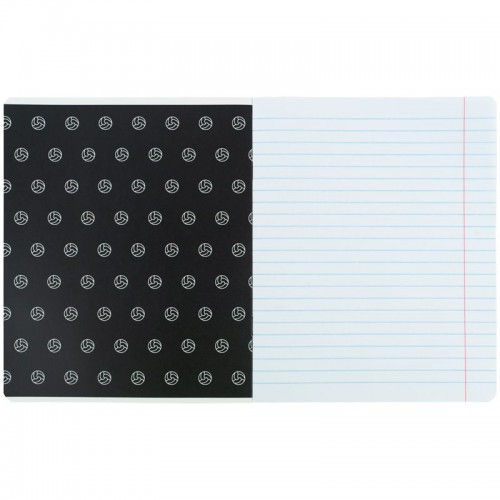 Зошит 18 арк., лін., софт-тач + УФ лак, BC (Kite)