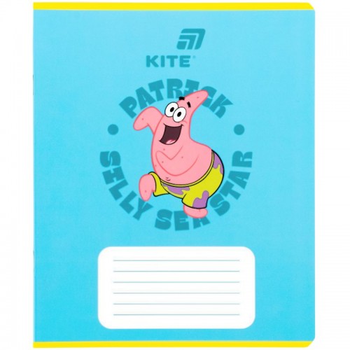 Зошит 18 арк., лін., софт тач + УФ лак об'ємний, SB (Kite)