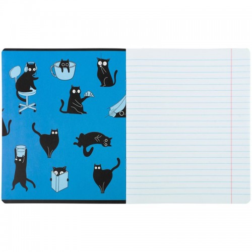 Зошит 12 арк., лін., софт тач + УФ лак об'ємний, Kite OC (Kite)