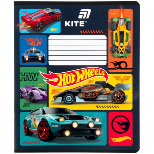 Зошит 12 арк., лін., софт тач + УФ лак, HW (Kite)