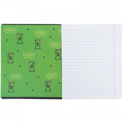 Зошит 18 арк., лін., софт тач + УФ лак об'ємний, Kite OC (Kite)