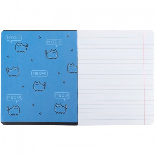 Зошит 18 арк., лін., софт тач + УФ лак об'ємний, Kite OC (Kite)