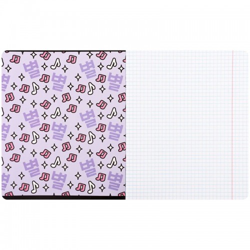 Зошит 18 арк., кл., софт тач + УФ лак, Kite (Kite)