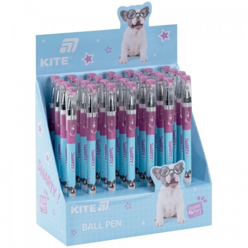 Ручка кулькова SP, синя (Kite)