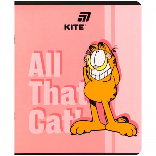 Тетрадь 24 л., кл., УФ лак объёмный + софт тач, GF (Kite)