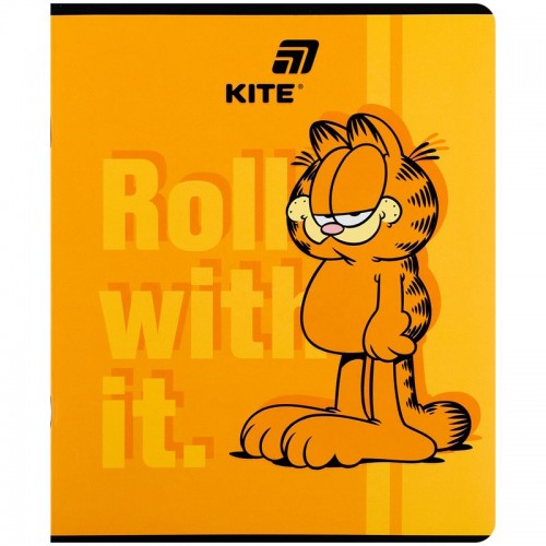 Тетрадь 24 л., кл., УФ лак объёмный + софт тач, GF (Kite)