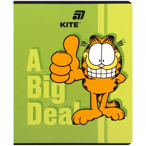 Тетрадь 24 л., кл., УФ лак объёмный + софт тач, GF (Kite)