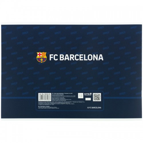 Зошит для малювання, 12 арк., скоба, гібр. лак + УФ лак, BC (Kite)