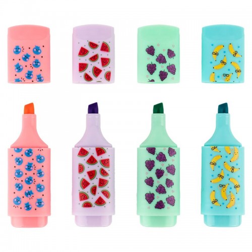 Маркер Highlighter, Kite, набір 4-х, пастель (Kite)