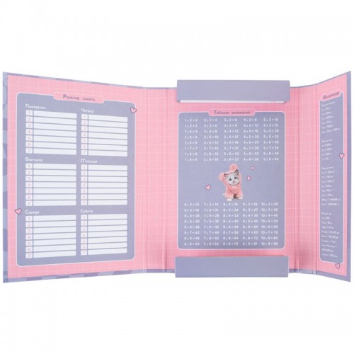 Папка для тетрадей B5, на резинках, картон, SP (Kite)