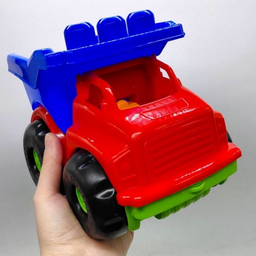 Машинка "Тотошко самоскид №1" (червона) (Colorplast)