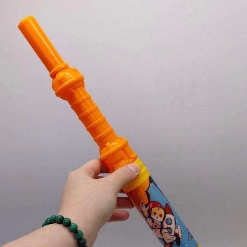 Гра запускачка зі світлом "Ракета" 61 см, 2 ракети у комплекті (мікс видів) (MiC)