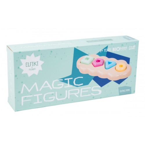 Еко-іграшка "Магічні фігури", (4 фігурки) (ELFIKI)