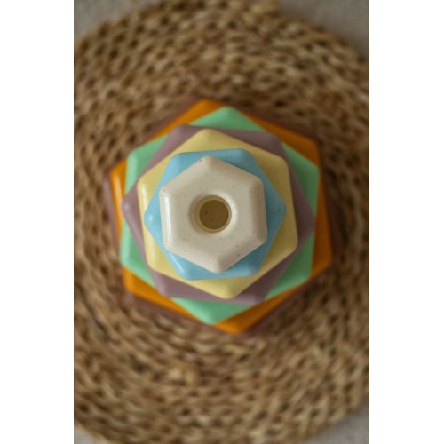 ECO Іграшка розвиваюча Пірамідка, ELFIKI (ELFIKI)