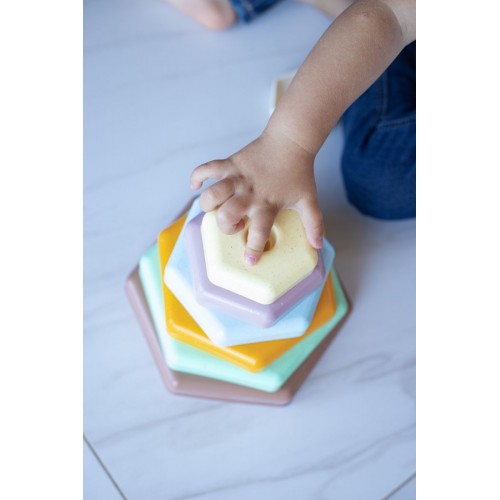 ECO Іграшка розвиваюча Пірамідка, ELFIKI (ELFIKI)