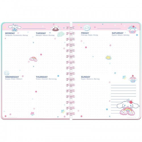 Щоденник на спіралі, тверда обкл., CR (Kite)