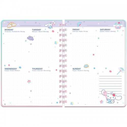 Щоденник на спіралі, тверда обкл., CR (Kite)