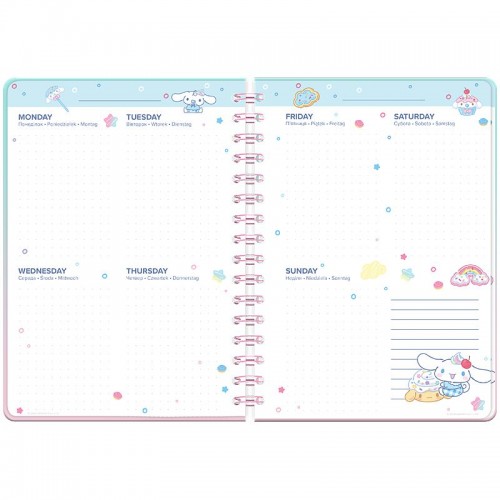 Щоденник на спіралі, тверда обкл., CR (Kite)