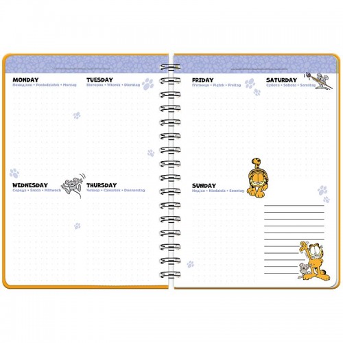 Щоденник на спіралі, тверда обкл., GF (Kite)