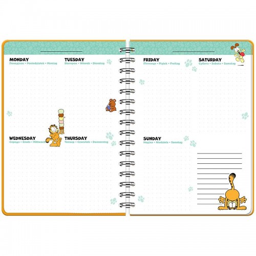 Щоденник на спіралі, тверда обкл., GF (Kite)