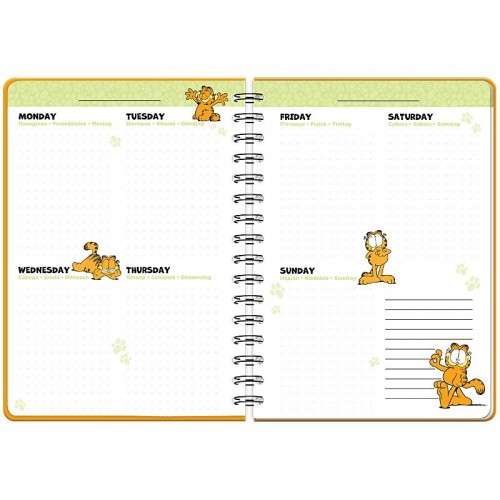 Щоденник на спіралі, тверда обкл., GF (Kite)