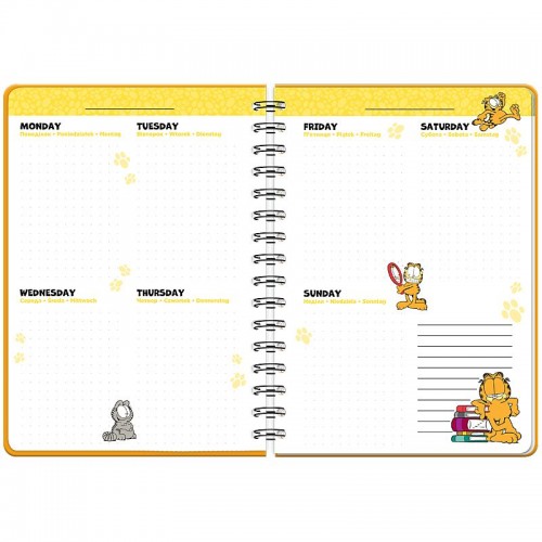 Щоденник на спіралі, тверда обкл., GF (Kite)