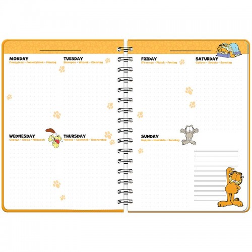 Щоденник на спіралі, тверда обкл., GF (Kite)