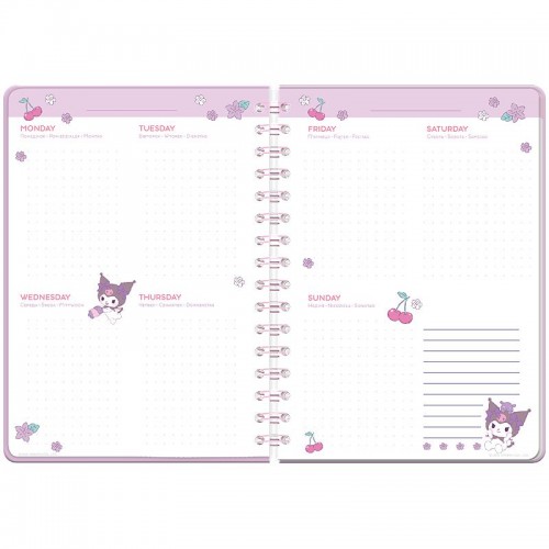 Щоденник на спіралі, тверда обкл., HK (Kite)