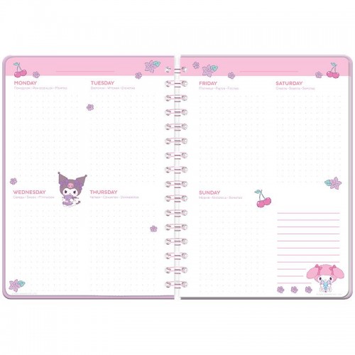 Щоденник на спіралі, тверда обкл., HK (Kite)