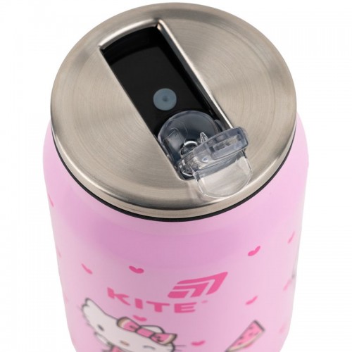 Термочашка з трубочкою, 350мл HK (Kite)