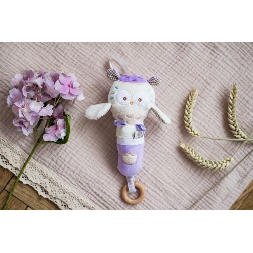 Игрушка - погремушка сова Mия, ELFIKI (ELFIKI)