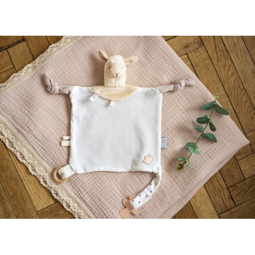 Мʼяка іграшка - текстильна лама Семмі (ELFIKI)