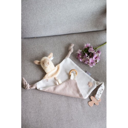 Мʼяка іграшка - текстильна лама Семмі (ELFIKI)