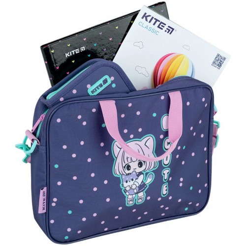 Шкільна текстильна сумка Kite A4, 1 від., 589 Be Friends (Kite)