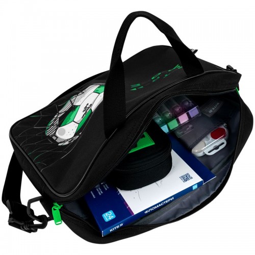 Шкільна текстильна сумка Kite A4, 1 від., 589 Football (Kite)