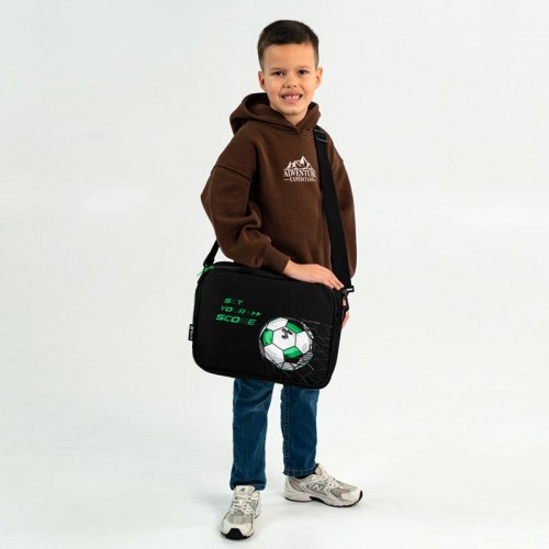 Шкільна текстильна сумка Kite A4, 1 від., 589 Football (Kite)