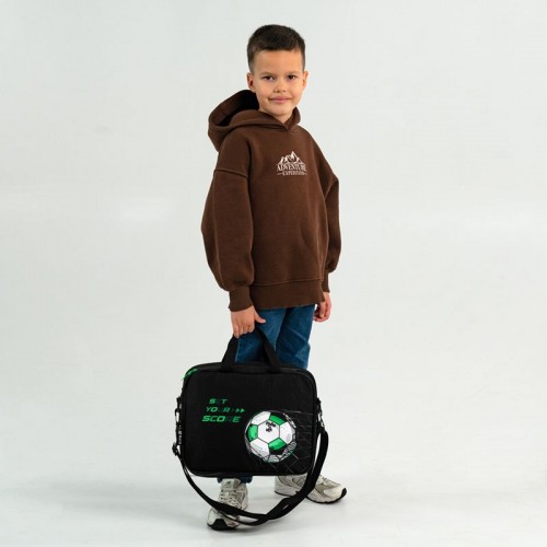 Шкільна текстильна сумка Kite A4, 1 від., 589 Football (Kite)