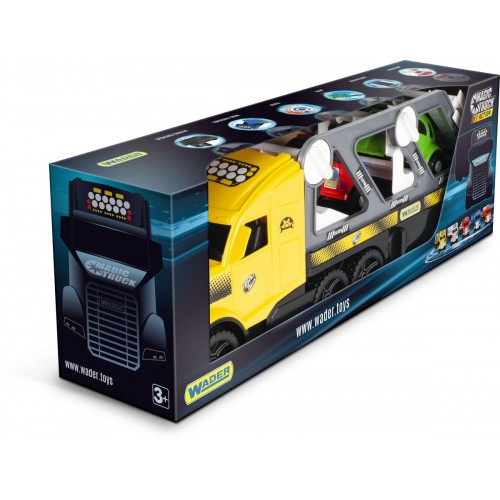 Велика вантажівка з 2 авто купе (Magic Truck), 79 см (Wader)
