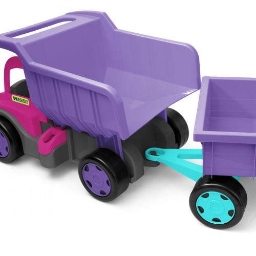 Вантажівка Гігант, (фіолетово-рожева), 55 см (Wader)