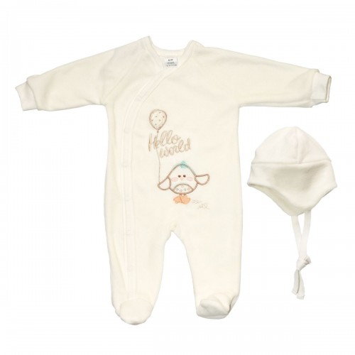 Комбінезон велюровий з шапочкою Піпо, р. 62 см (ELFIKI)