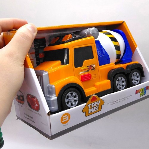 Машина на батарейках "Будтехніка" (світло,звук,короб. 20*13*10см) (MiC)