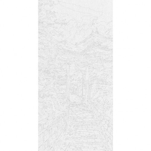 Картина по номерам "Японская весна" 40*80 см (Origami)