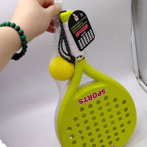 Теннис пляжный (2 ракетки с мячиком) 40*22*3 см (MiC)