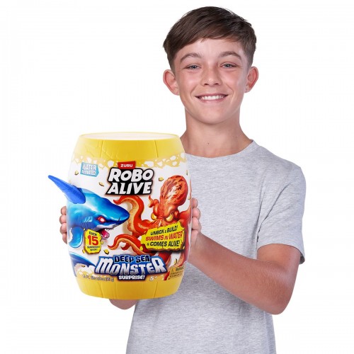 Интерактивный игровой набор Robo Alive – Глубоководный сюрприз. Большая белая акула (Pets & Robo Alive)