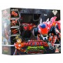 Динозавр-трансформер Dinoster - Мега Дино-Страйк Раптор (DINOSTER)