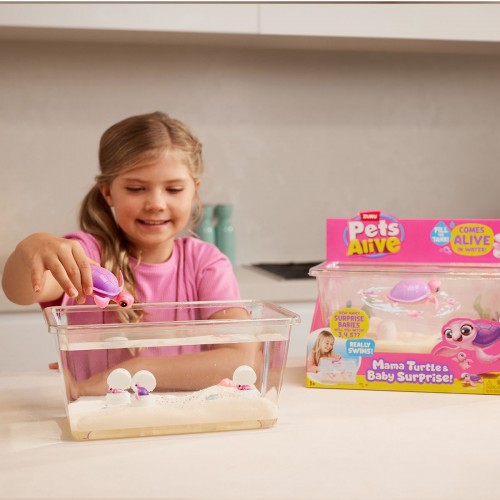 Интерактивный игровой набор Pets Alive – Мама черепаха с сюрпризом (Pets & Robo Alive)
