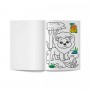 Книга розмальовка "Кольорованка. Зоопарк" (Crystal Book)